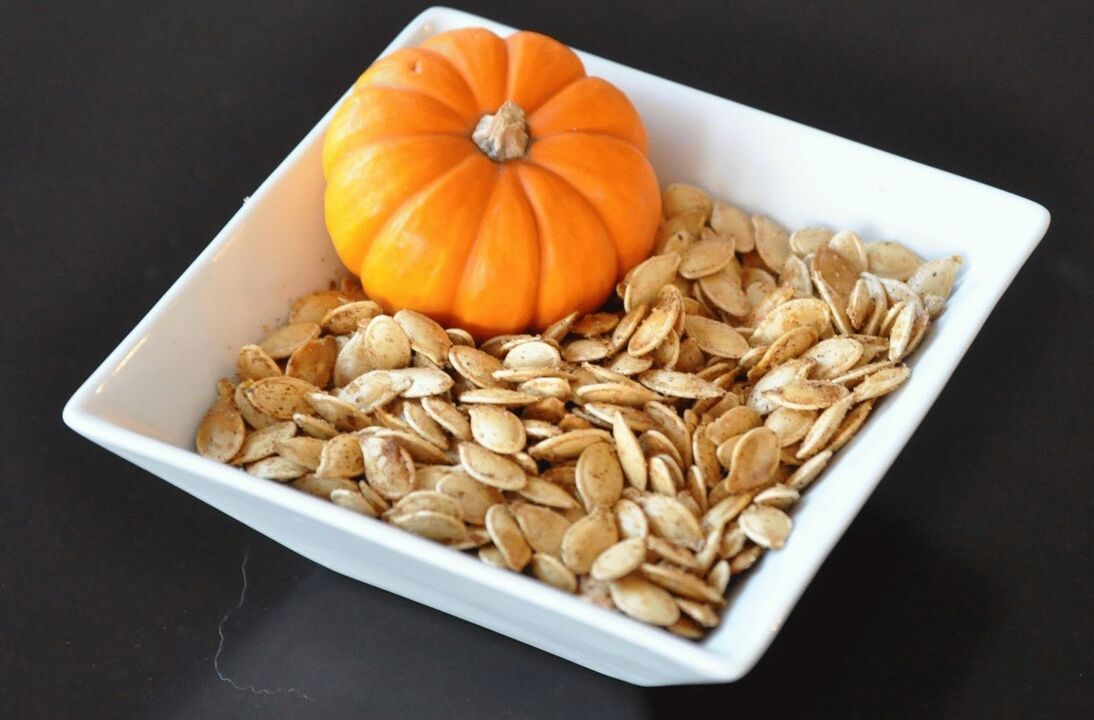 pumpafrön för att öka styrkan