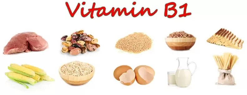 vitamin B1 i produkter för potens