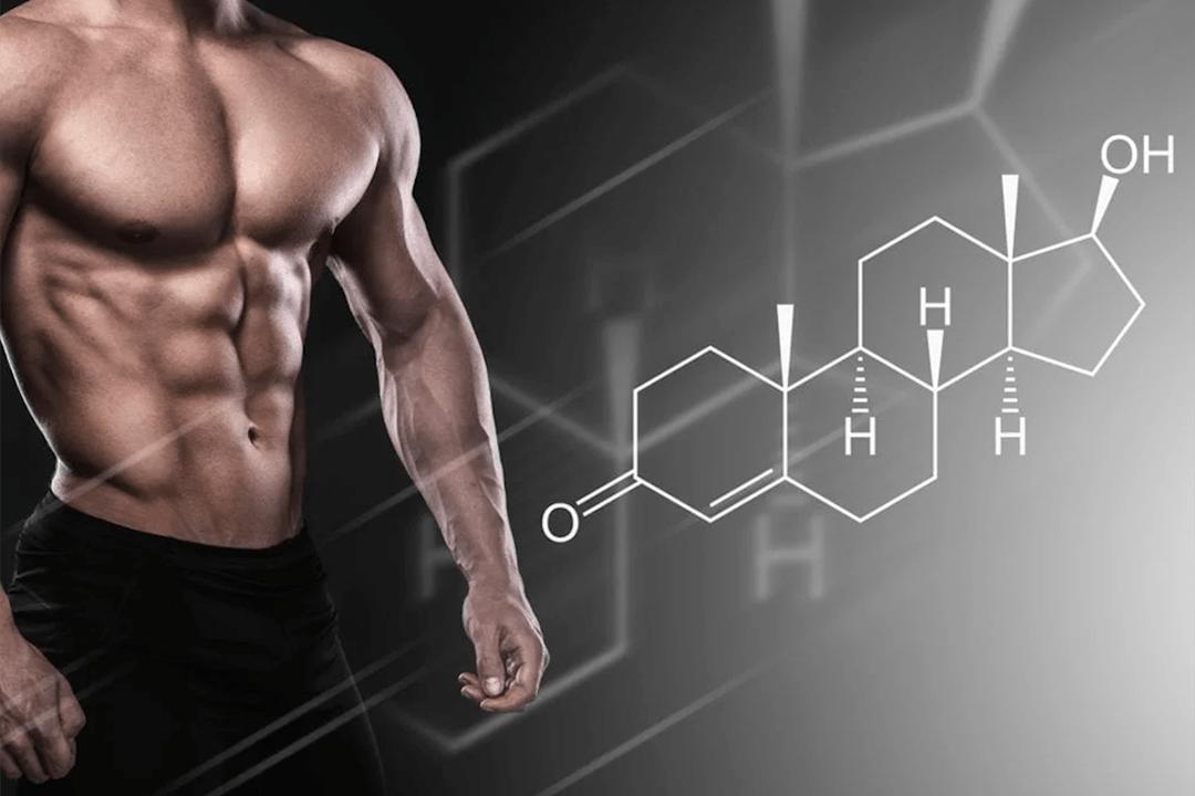 testosteron hos män som stimulerande medel för styrkan