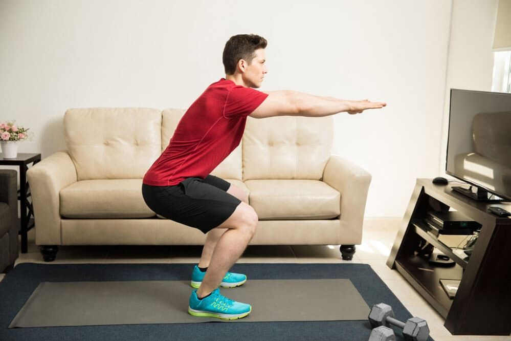 Squats hjälper till att utveckla muskler som ansvarar för styrkan